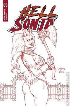 Variant Cover for Hell Sonja #5