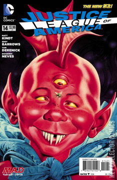 Variant Cover for Justice League of America #14