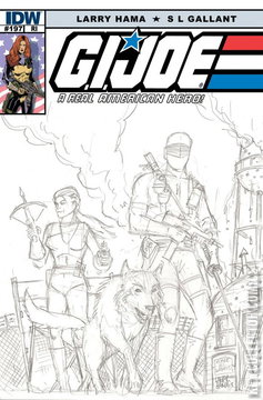 Variant Cover for G.I. Joe: A Real American Hero #197