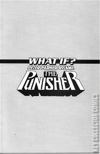 What If? Peter Parker Became The Punisher #1