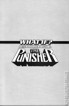 Variant Cover for What If? Peter Parker Became The Punisher #1