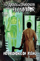 Variant Cover for Army of Darkness vs. Reanimator: Necronomicon Rising #3