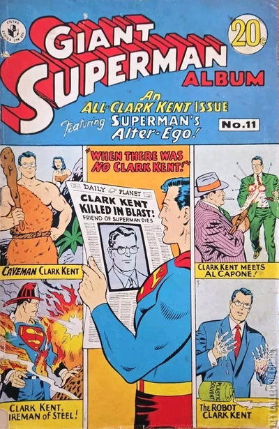Giant Superman Album #11 Published October 1963 | Key C