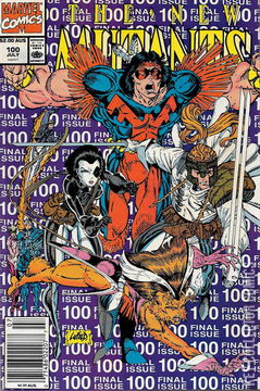 Variant Cover for New Mutants #100
