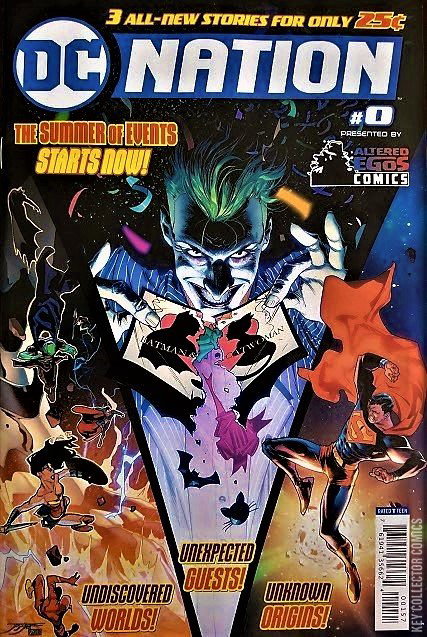 DC Nation #0 Exclusive Published May 2018 | Key Collec