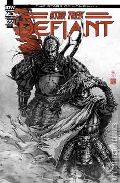 Variant Cover for Star Trek: Defiant #22