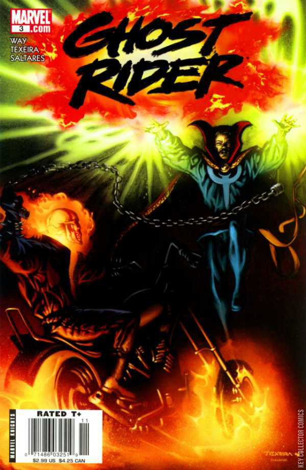Ghost Rider Key Chain Ghost Rider #3 Published September 2006 | Key Collector