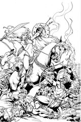 Variant Cover for Killing Red Sonja #1