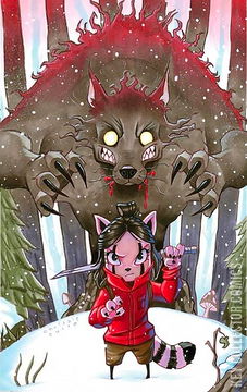 Variant Cover for Little Red Ronin #0