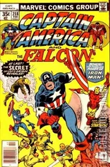 Cover for Captain America #218