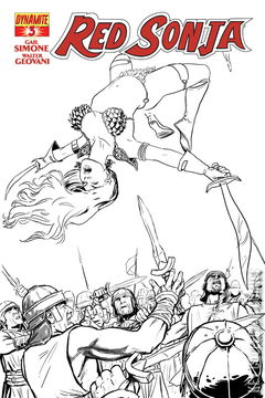 Variant Cover for Red Sonja #3