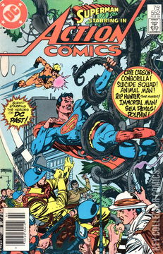 Variant Cover for Action Comics #552