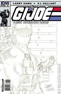 Variant Cover for G.I. Joe: A Real American Hero #169