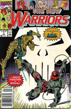 Variant Cover for New Warriors #7