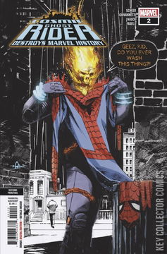 Variant Cover for Cosmic Ghost Rider Destroys Marvel History #2