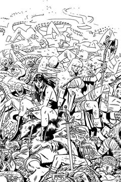 Variant Cover for Vampirella / Red Sonja #3