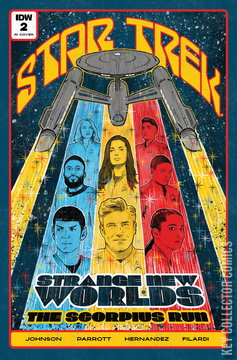 Variant Cover for Star Trek: Strange New Worlds - The Scorpius Run #2
