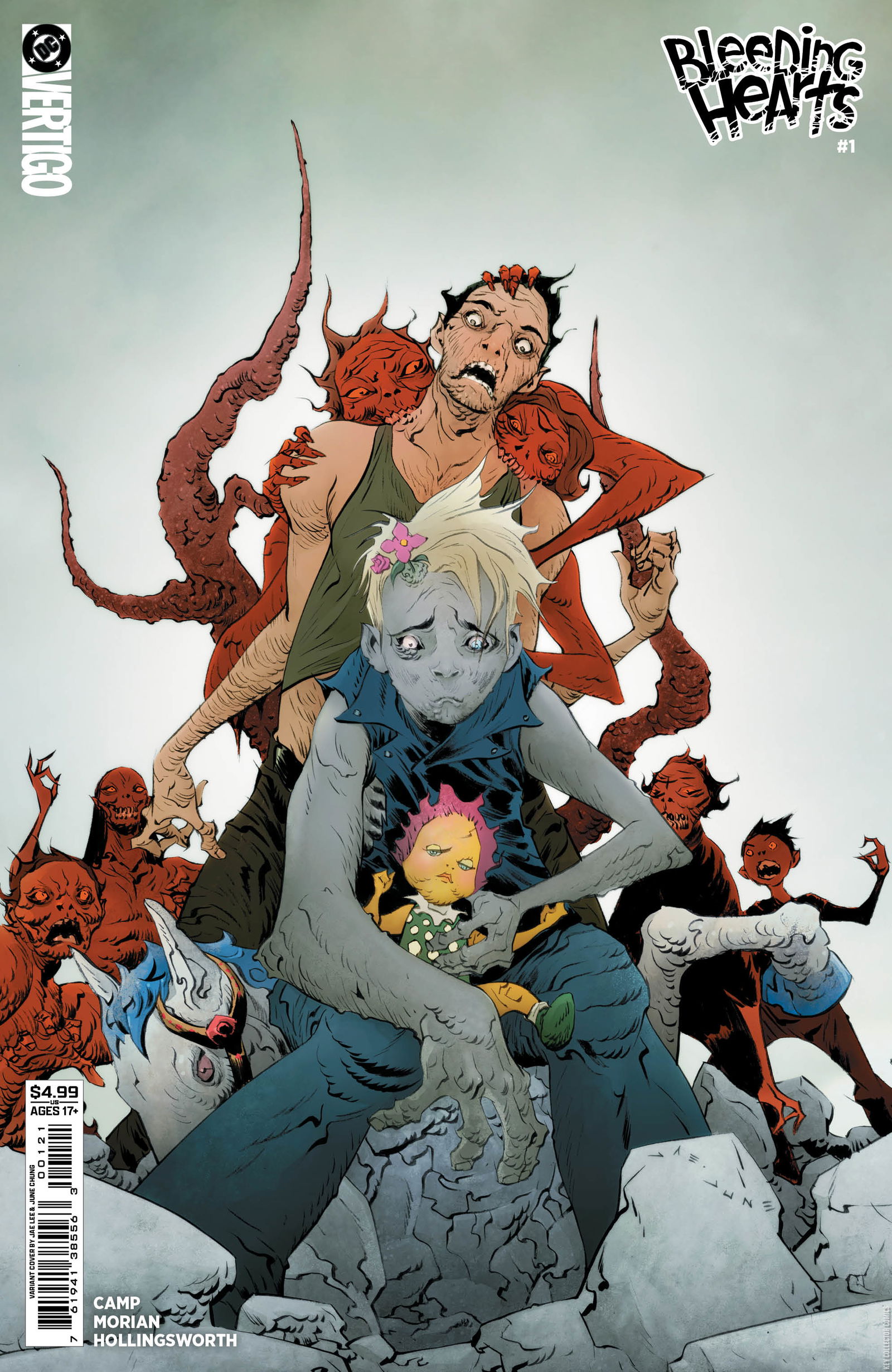 Cover art for Bleeding Hearts #1 