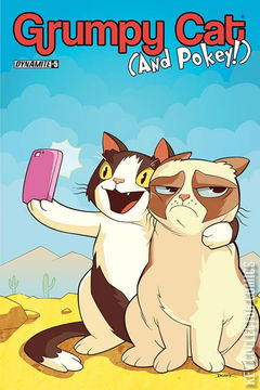 Variant Cover for Grumpy Cat and Pokey #5