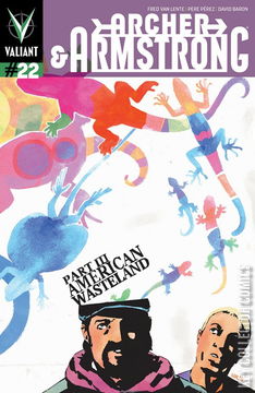 Variant Cover for Archer & Armstrong #22