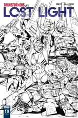 Cover for Transformers: Lost Light #19