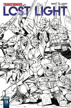 Variant Cover for Transformers: Lost Light #19