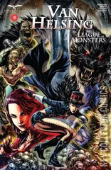 Cover for Van Helsing vs. The League of Monsters #4