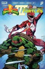 Variant Cover for Mighty Morphin Power Rangers / Teenage Mutant Ninja Turtles #2