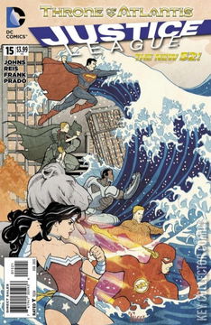 Variant Cover for Justice League #15