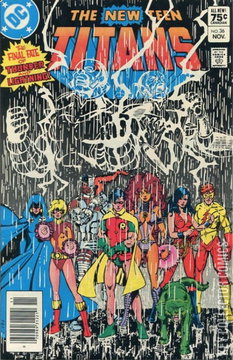 Variant Cover for New Teen Titans #36