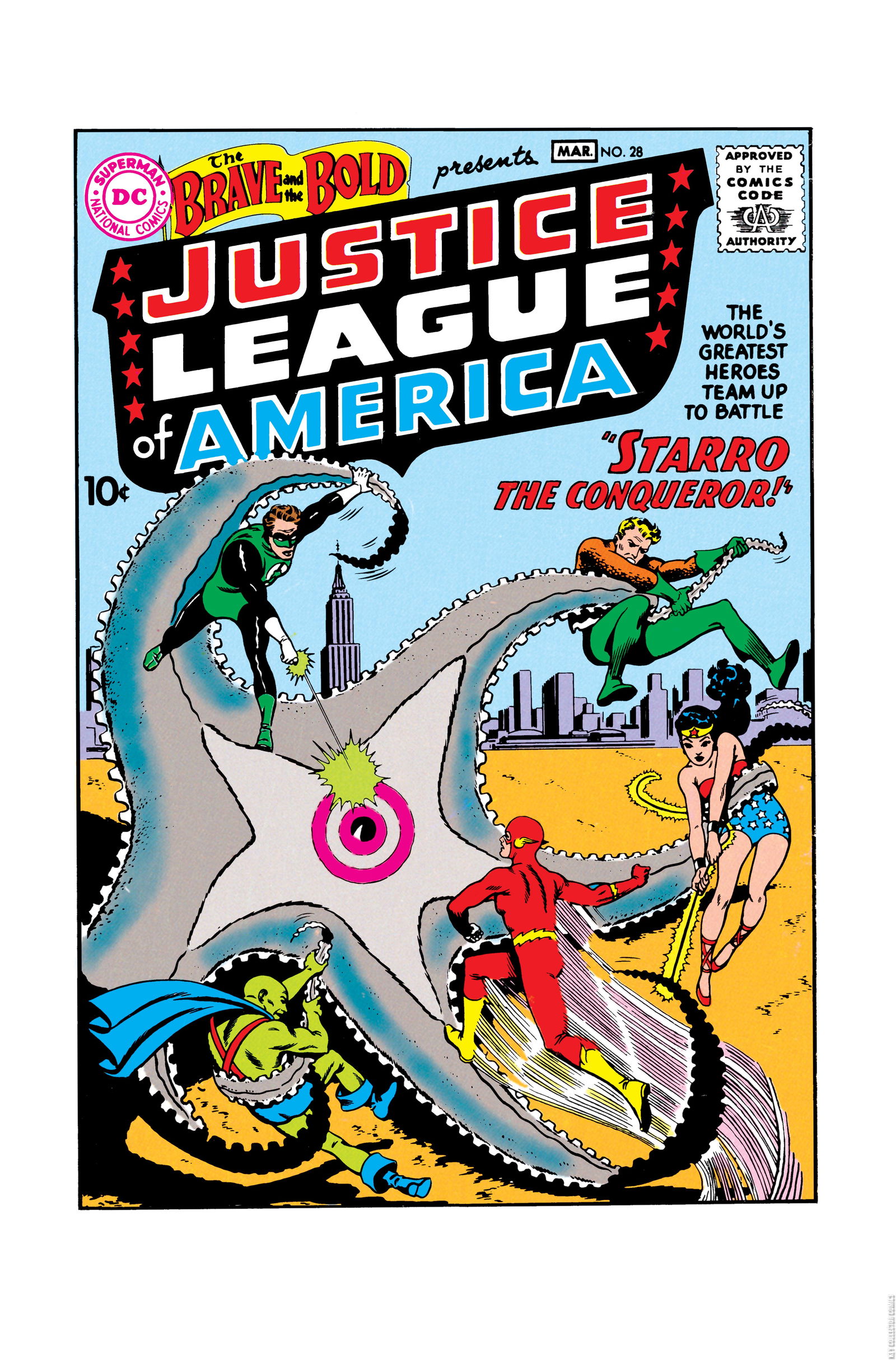 Variant Cover for Brave and the Bold, The #28