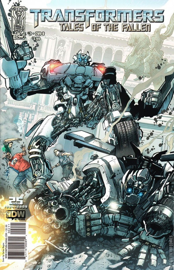 Transformers: Tales of the Fallen #2 Variant Published Sept