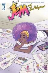 Cover for Jem and the Holograms #18