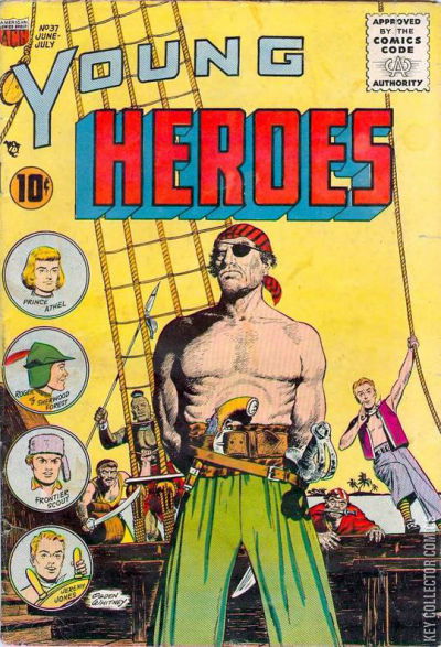 Cover art for Young Heroes #37