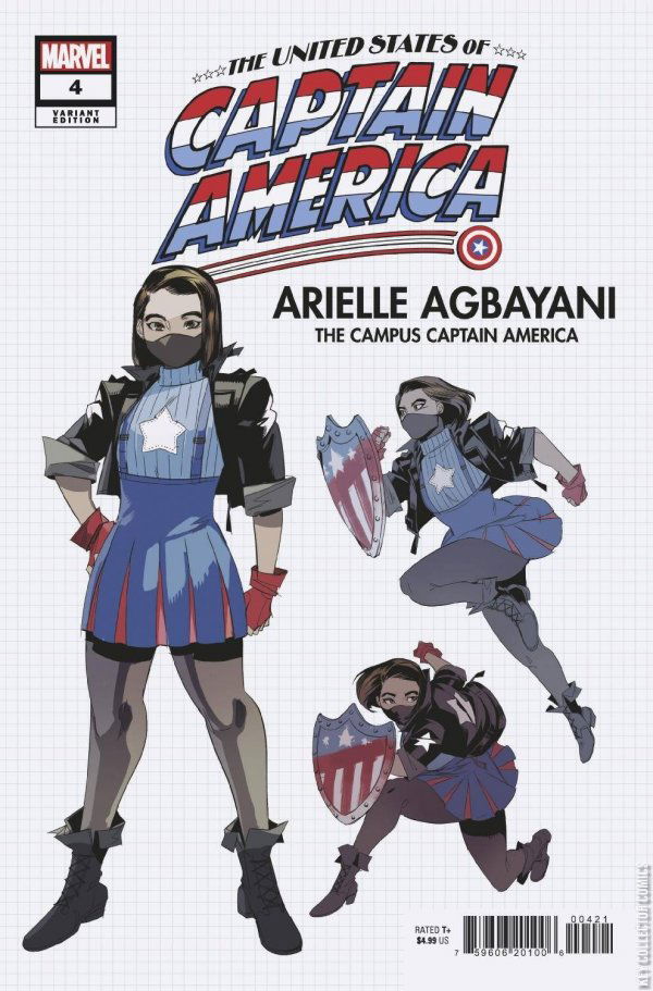 Variant Cover for United States of Captain America, The #4