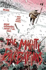 Variant Cover for Mighty Barbarians #6
