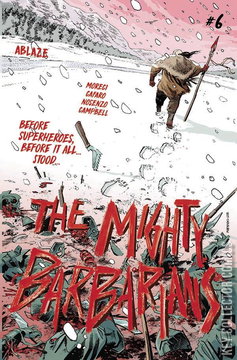 Variant Cover for Mighty Barbarians #6
