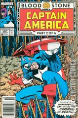 Variant Cover for Captain America #358