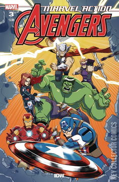 Variant Cover for Marvel Action: Avengers #3