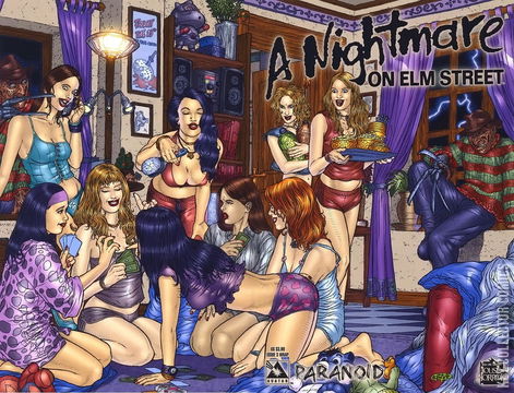 Variant Cover for A Nightmare on Elm Street: Paranoid #3