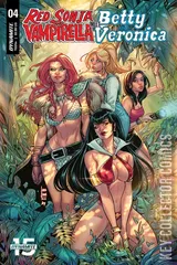 Variant Cover for Red Sonja and Vampirella Meet Betty and Veronica #4