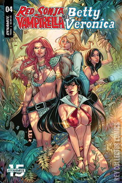 Variant Cover for Red Sonja and Vampirella Meet Betty and Veronica #4