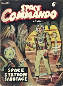 Space Commando Comics #59