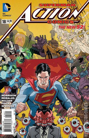 Cover art for Action Comics #18 