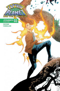 Variant Cover for Captain Planet #3