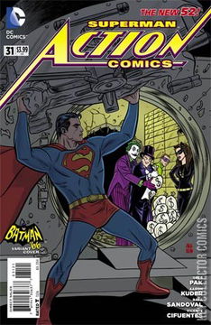 Variant Cover for Action Comics #31