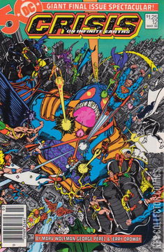 Variant Cover for Crisis on Infinite Earths #12