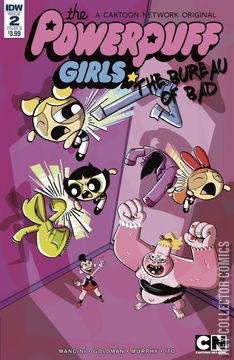 Variant Cover for Powerpuff Girls: The Bureau of Bad, The #2