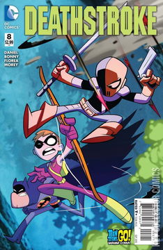 Variant Cover for Deathstroke #8