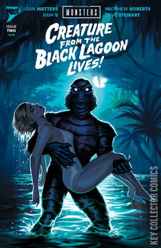 Variant Cover for Universal Monsters: The Creature From the Black Lagoon Lives #2